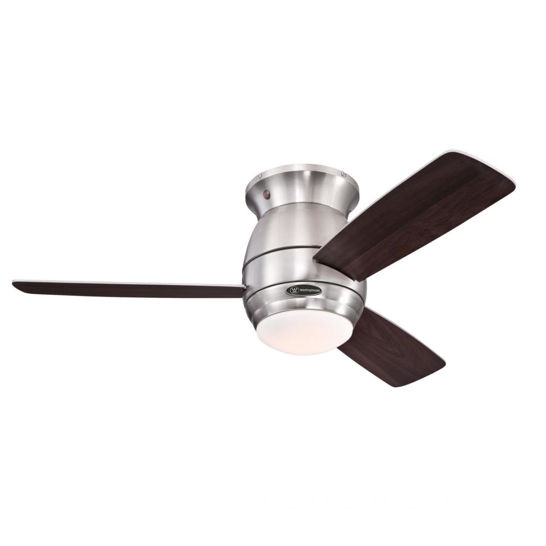 Westinghouse Deckenventilator Halley Nickel mit Leuchte
