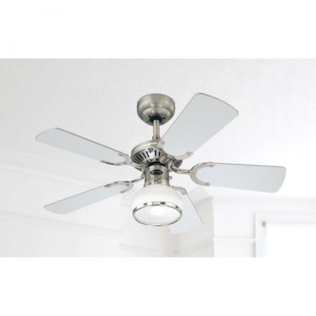 Westinghouse Deckenventilator Princess Radiance zinn/chrom