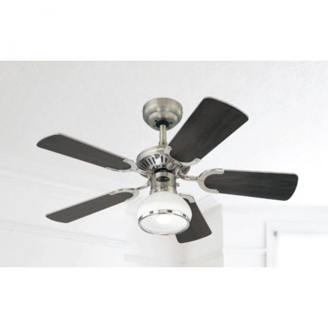 Westinghouse Deckenventilator Princess Radiance zinn/chrom