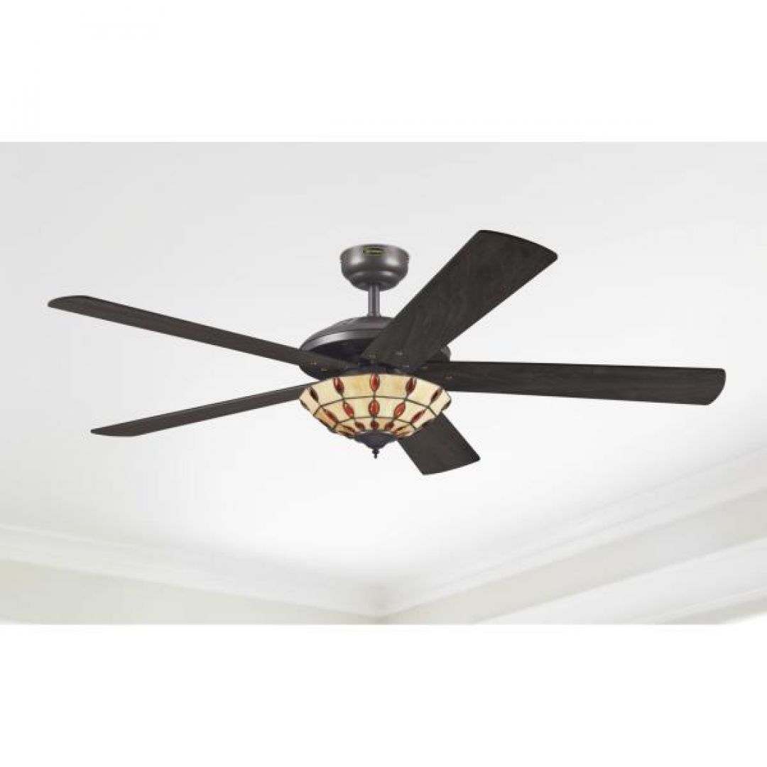 Westinghouse Deckenventilator Comet Tiffany espresso