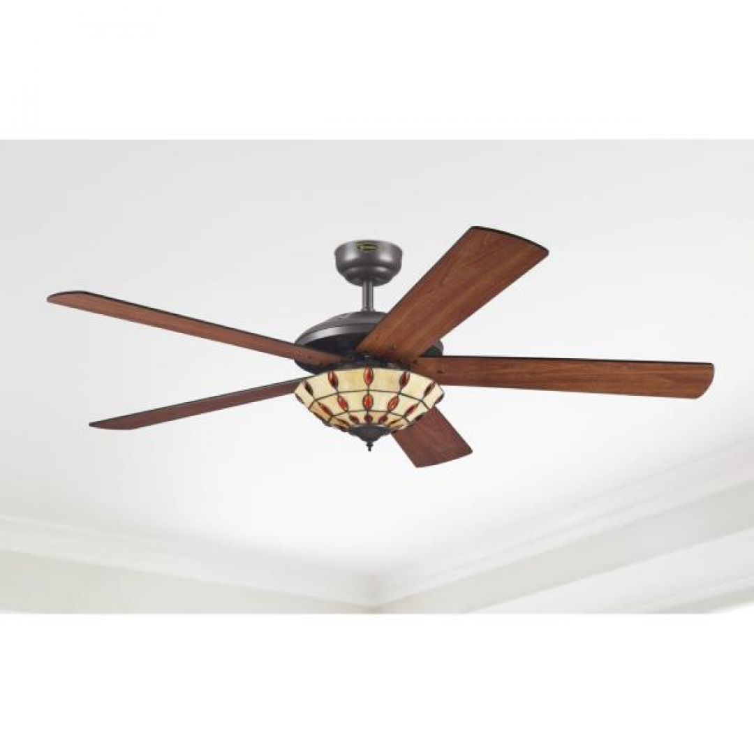 Westinghouse Deckenventilator Comet Tiffany espresso