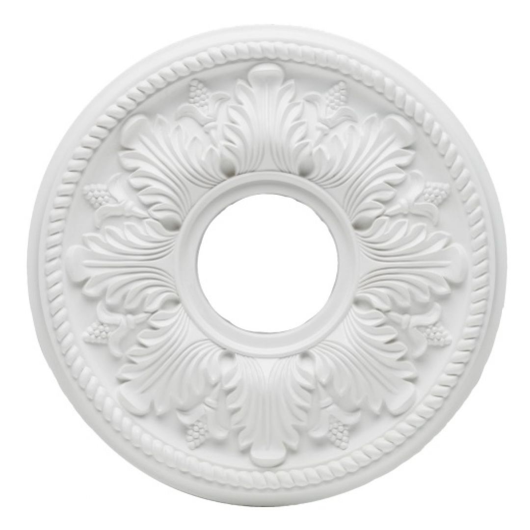 Westinghouse Deckenrosette Blätter weiß