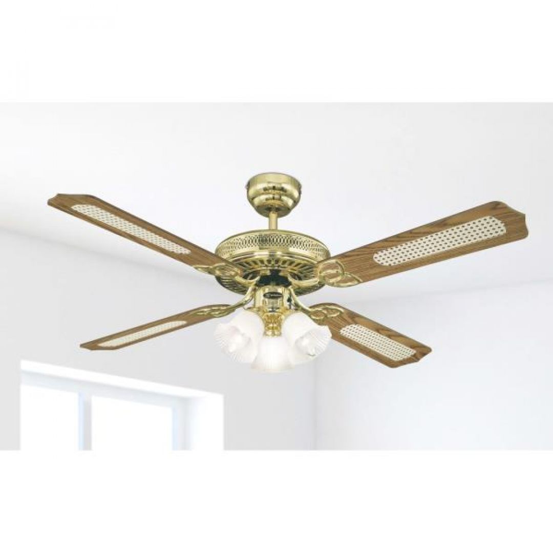 Westinghouse Deckenventilator Monarch Trio Messing