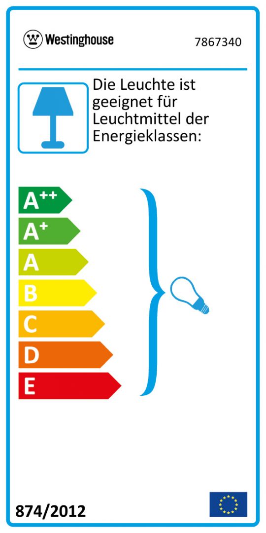Westinghouse Deckenventilator Turbo II weiß