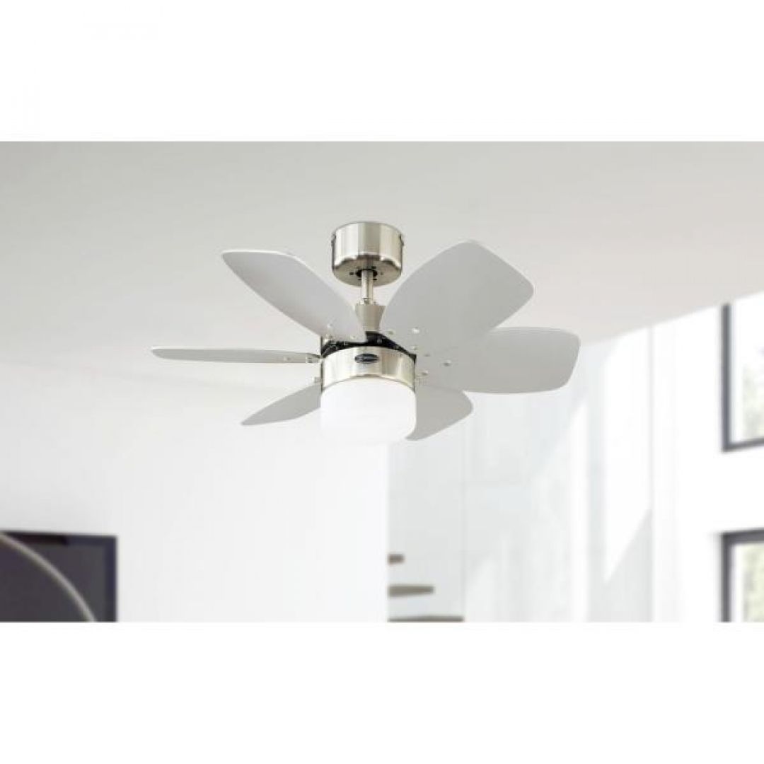 Westinghouse Deckenventilator Flora Royale chrom seidenmatt
