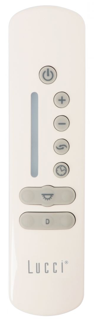 Beacon Deckenventilator Type A Chrom gebürstet Teak