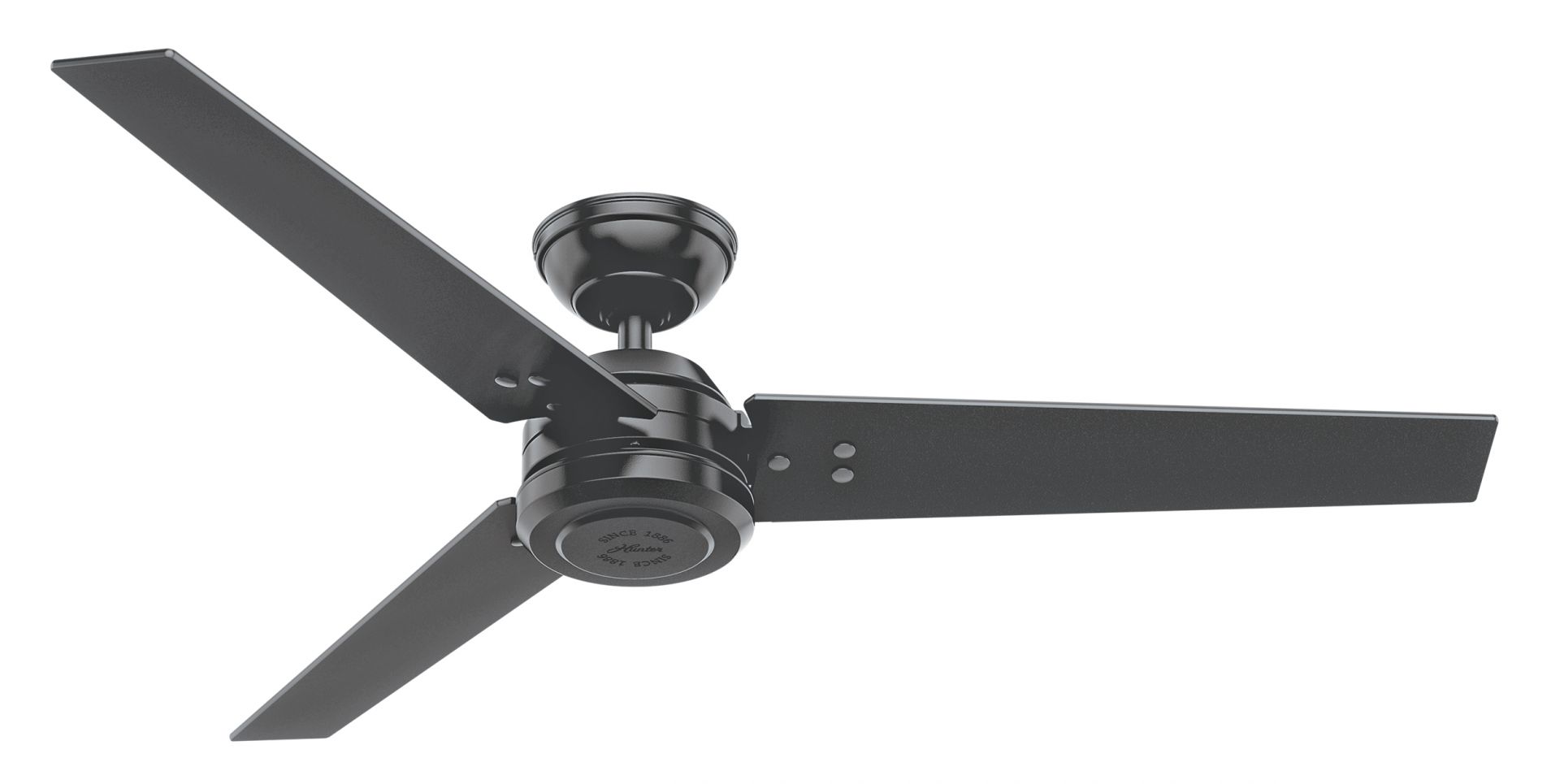 Hunter Deckenventilator Protos schwarz matt